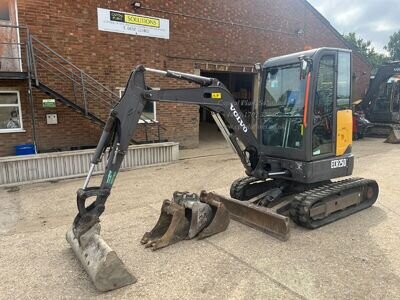 Volvo ECR25D 2490Kgs Mini Digger Excavator 2020 2896hr Part ex/finance available