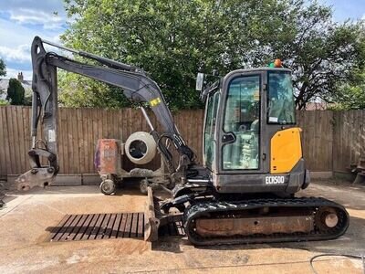 2016 Volvo ECR50D 5ton Mini Excavator Digger