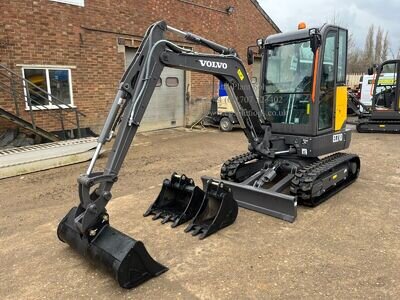 Volvo EC27D 2689Kgs Mini Digger Excavator 2023 NEW Part ex/finance available