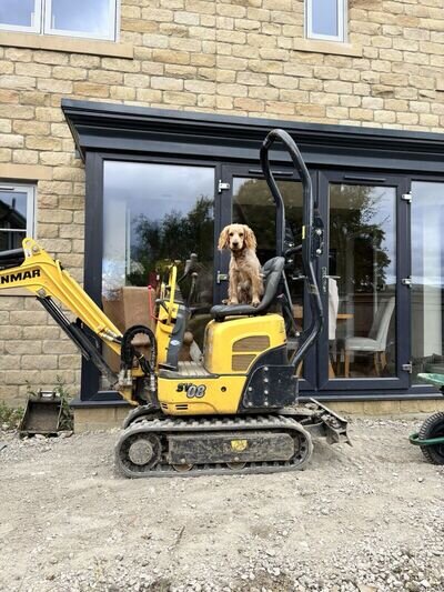 YANMAR SV08 MICRO DIGGER with trailer- YEAR 2018- £11,500 PLUS VAT