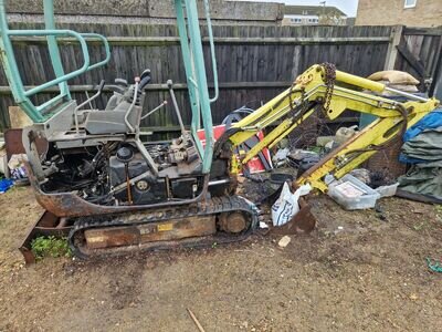 yanmar Sv15 1.5 Ton digger Project Spare/repair Barnfind Excavator Mini Digger