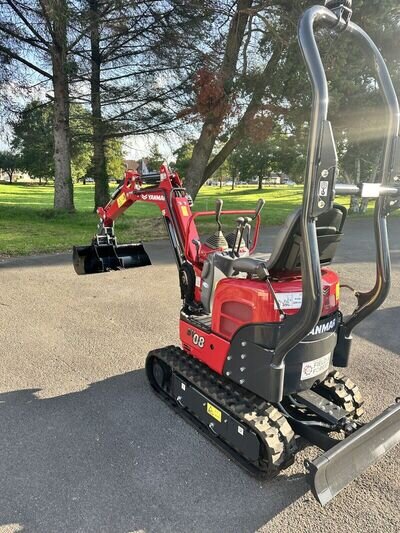 2024 Yanmar SV08 mini Digger micro Excavator £14000 + VAT