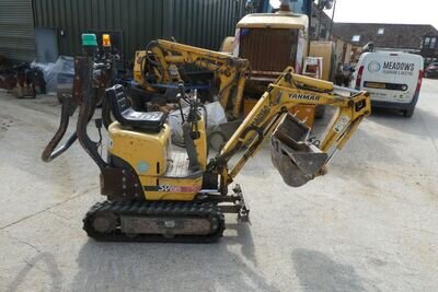 yanmar sv08 mini digger year 2013 2100 hours in good order