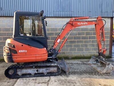 Kubota kx61-3 mini digger excavator JCB Yanmar £12999+ vat