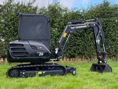 Yanmar SV26 2025 model, brand new mini digger excavator P.O.A