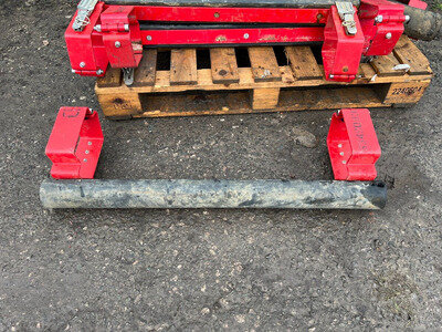 3ft Mini Digger Front Blade Rubber attachment £150+vat Ground protection & snow