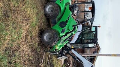 Concrete mini crusher . Avant loader with every attachment . Mini digger hire 