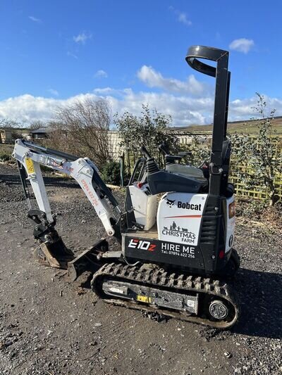 Mini Micro Digger HIRE Flail, Grab, Post Knocker, Breaker Mini Loader North East